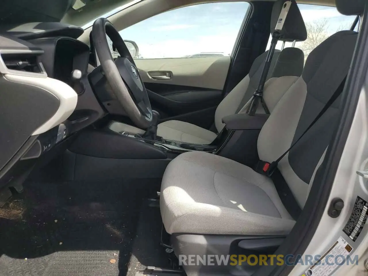 7 fotografías del automóvil dañado JTDEAMDE6MJ008863 TOYOTA COROLLA 2021