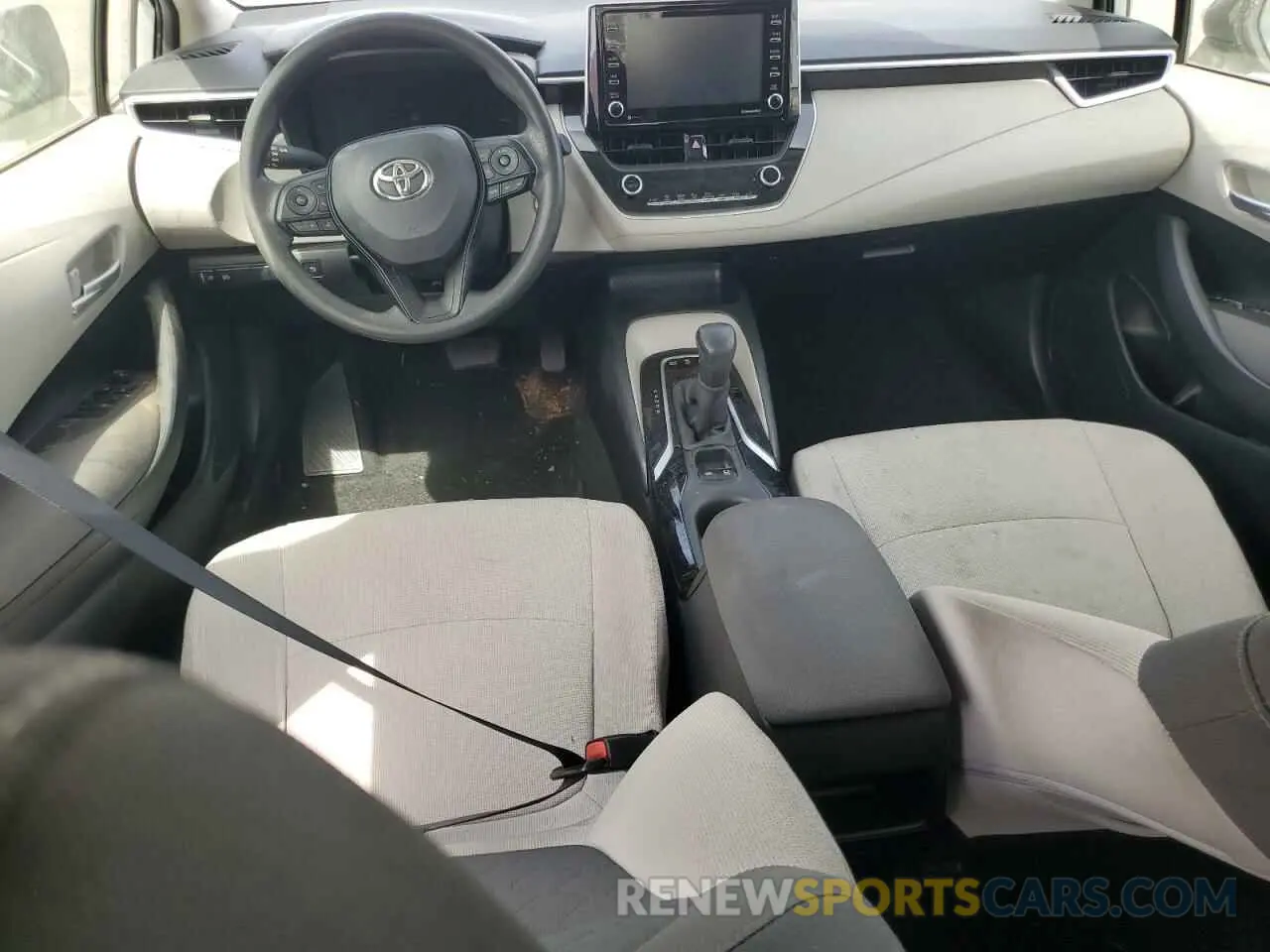 8 fotografías del automóvil dañado JTDEAMDE6MJ008863 TOYOTA COROLLA 2021