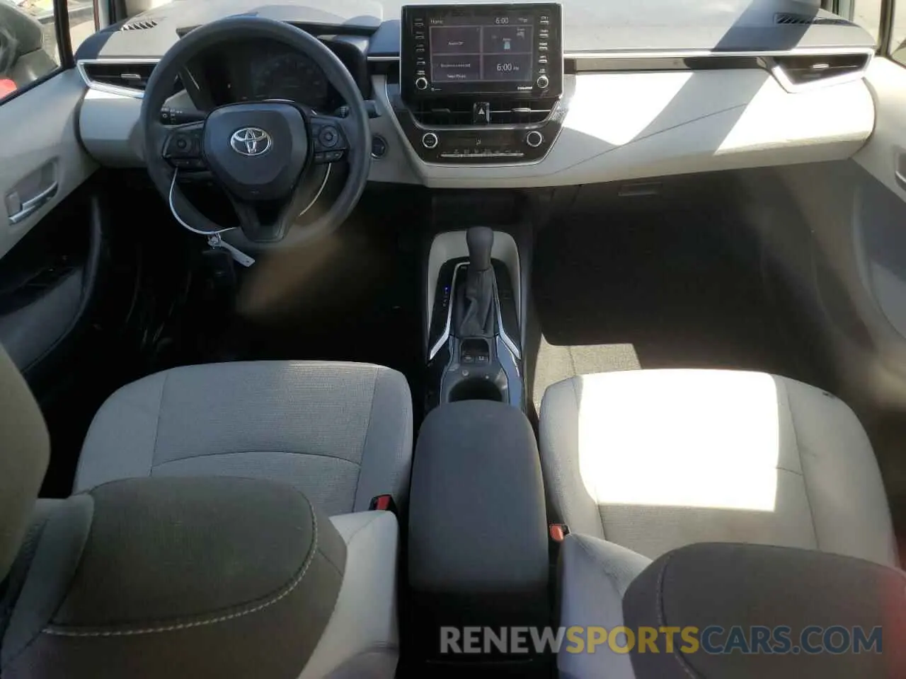 8 fotografías del automóvil dañado JTDEAMDE6MJ011651 TOYOTA COROLLA 2021