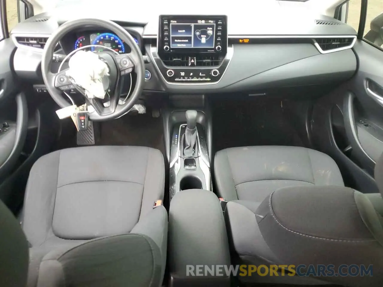 8 fotografías del automóvil dañado JTDEAMDE6MJ019362 TOYOTA COROLLA 2021