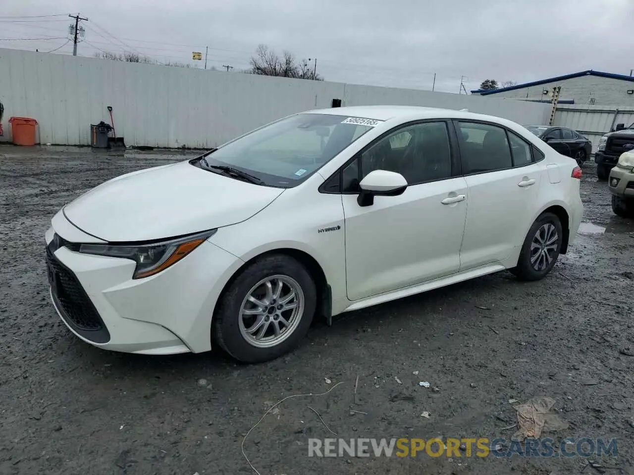 1 fotografías del automóvil dañado JTDEAMDE6MJ021967 TOYOTA COROLLA 2021