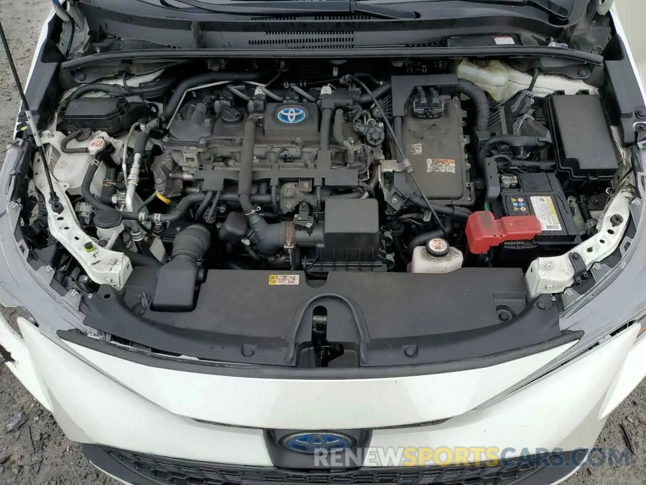 11 fotografías del automóvil dañado JTDEAMDE6MJ021967 TOYOTA COROLLA 2021