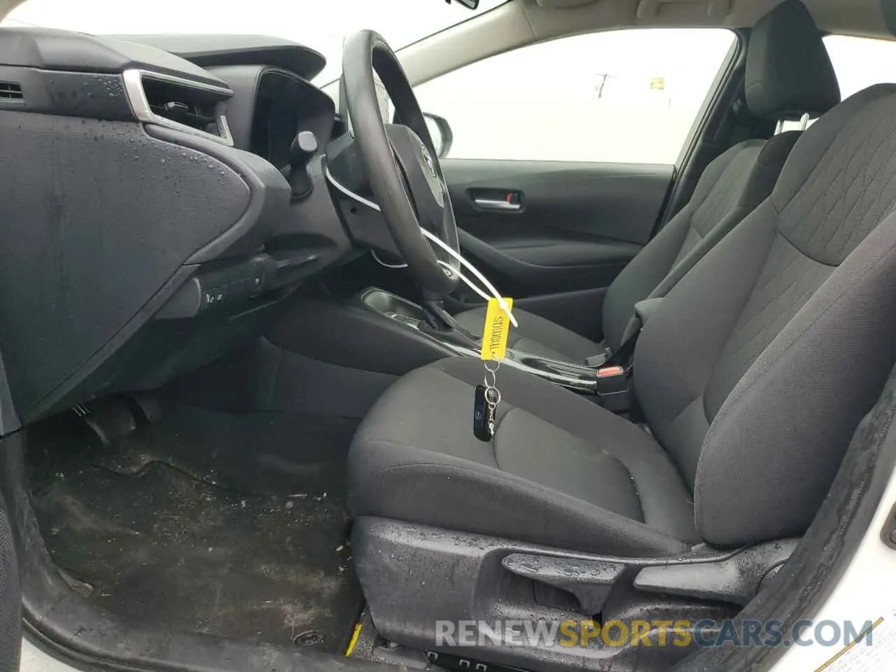 7 fotografías del automóvil dañado JTDEAMDE6MJ021967 TOYOTA COROLLA 2021