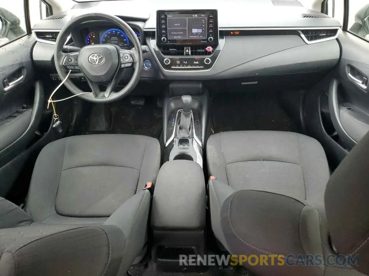 8 fotografías del automóvil dañado JTDEAMDE6MJ021967 TOYOTA COROLLA 2021