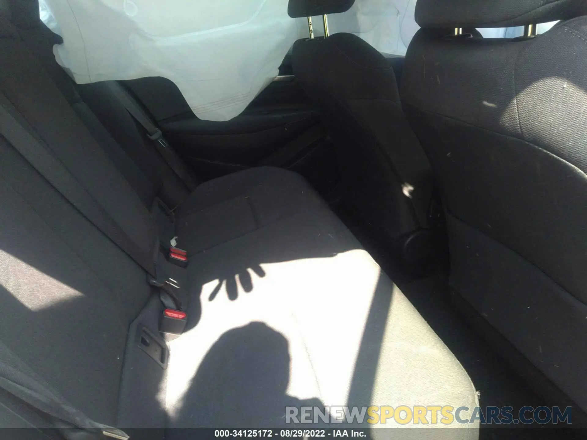 8 fotografías del automóvil dañado JTDEAMDE6MJ026117 TOYOTA COROLLA 2021