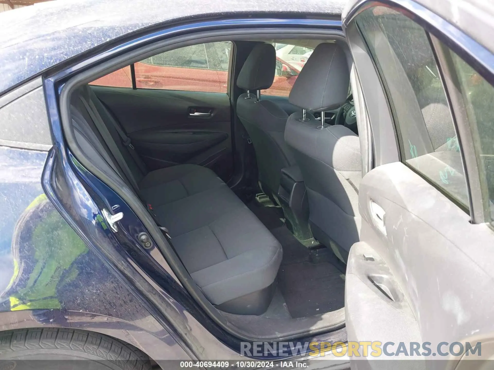 8 fotografías del automóvil dañado JTDEAMDE6MJ031172 TOYOTA COROLLA 2021