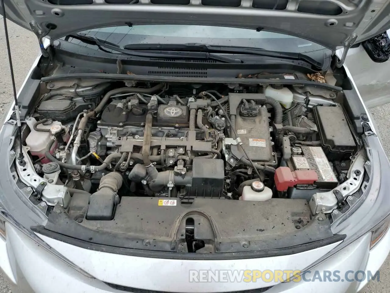 12 fotografías del automóvil dañado JTDEAMDE6MJ035609 TOYOTA COROLLA 2021