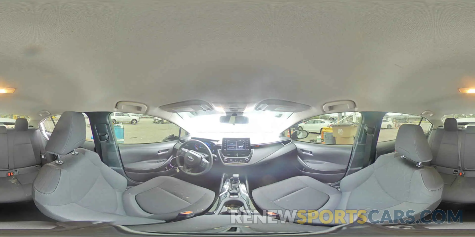 13 fotografías del automóvil dañado JTDEAMDE6MJ035609 TOYOTA COROLLA 2021