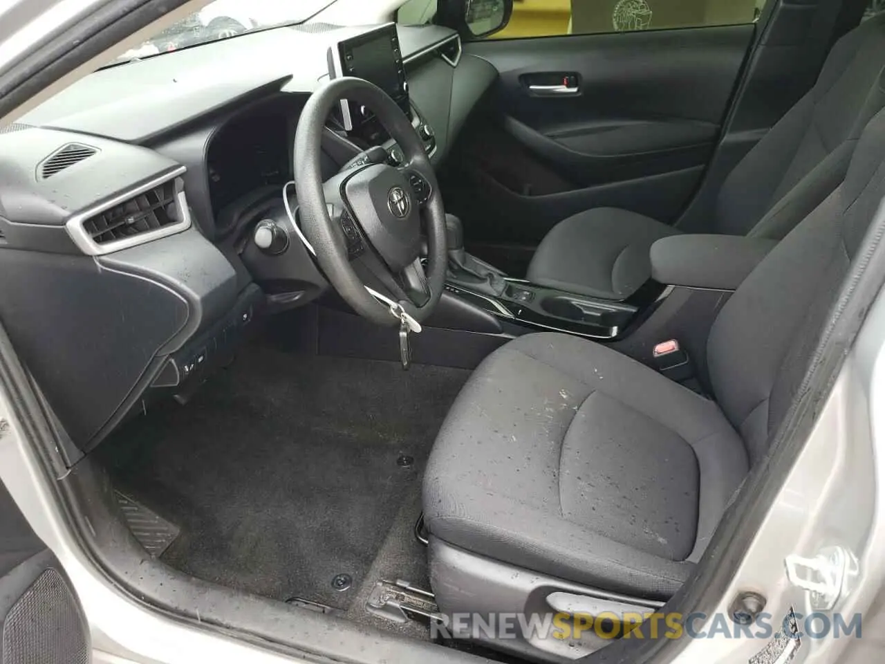 7 fotografías del automóvil dañado JTDEAMDE6MJ035609 TOYOTA COROLLA 2021