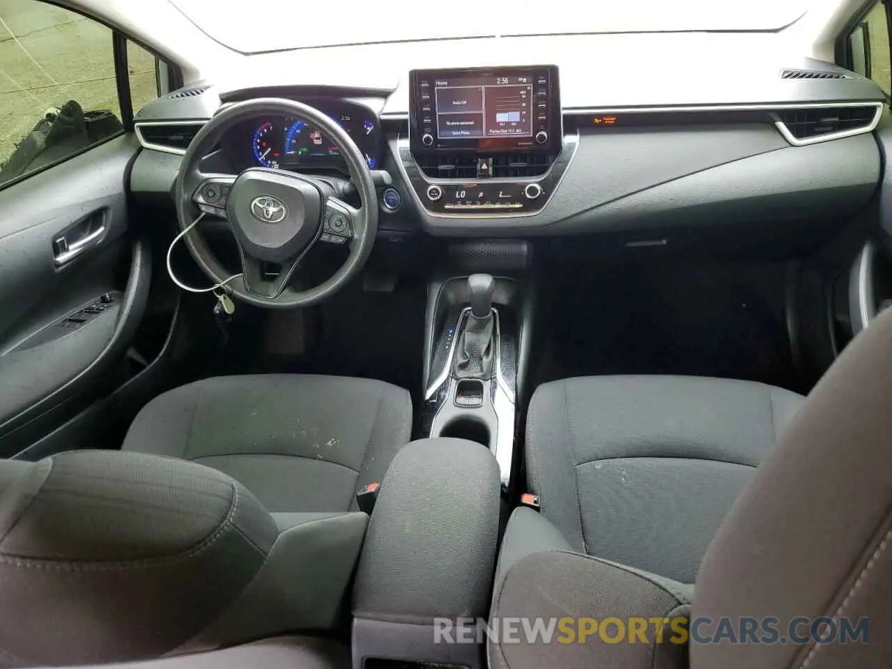 8 fotografías del automóvil dañado JTDEAMDE6MJ035609 TOYOTA COROLLA 2021