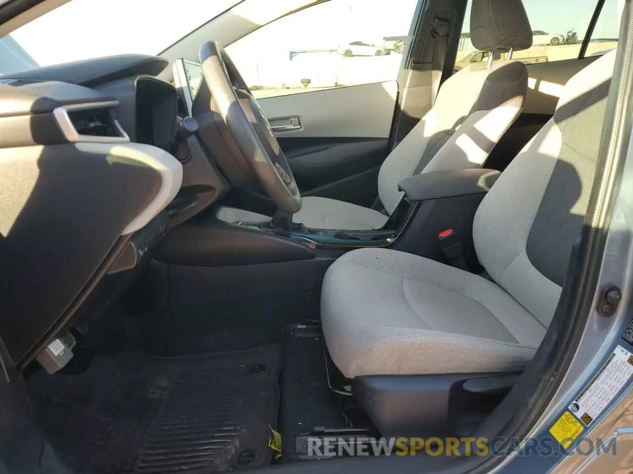 7 fotografías del automóvil dañado JTDEAMDE7MJ006538 TOYOTA COROLLA 2021