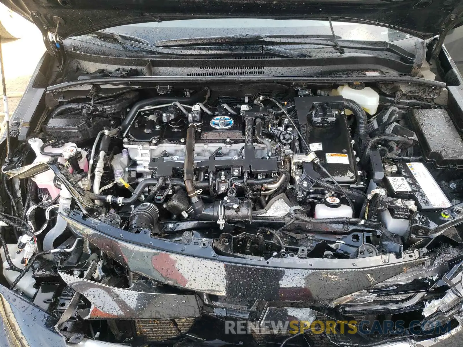 7 fotografías del automóvil dañado JTDEAMDE7MJ011626 TOYOTA COROLLA 2021