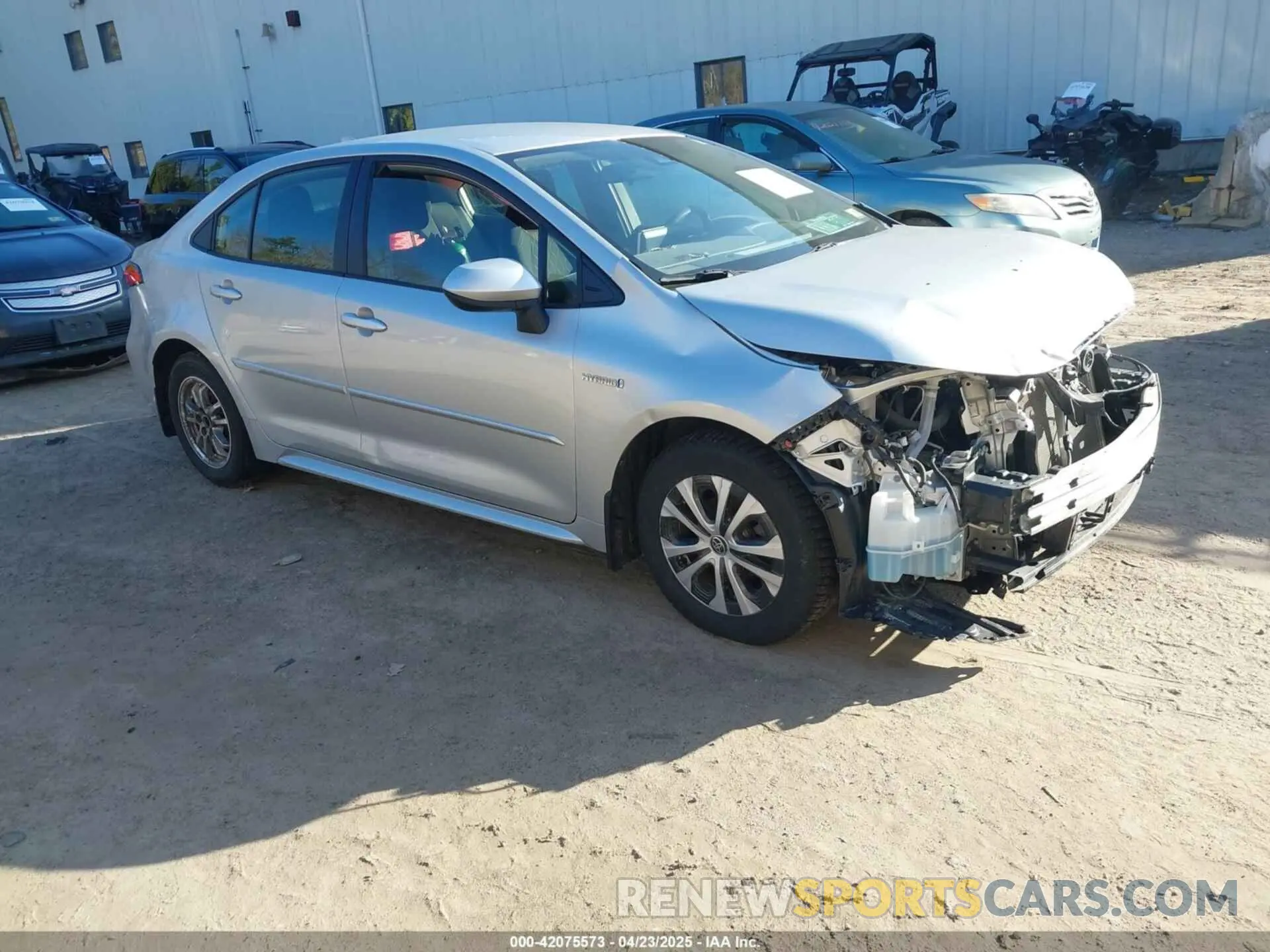 1 fotografías del automóvil dañado JTDEAMDE7MJ014929 TOYOTA COROLLA 2021