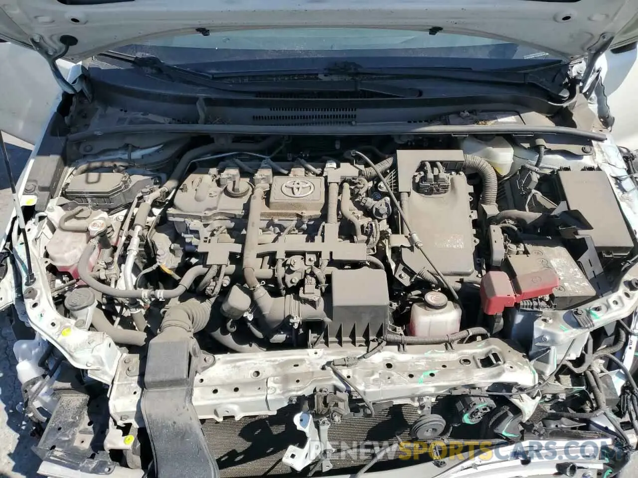 11 fotografías del automóvil dañado JTDEAMDE7MJ018642 TOYOTA COROLLA 2021