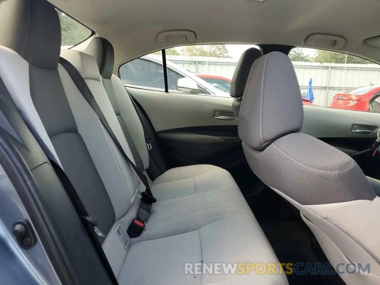 10 fotografías del automóvil dañado JTDEAMDE7MJ032198 TOYOTA COROLLA 2021