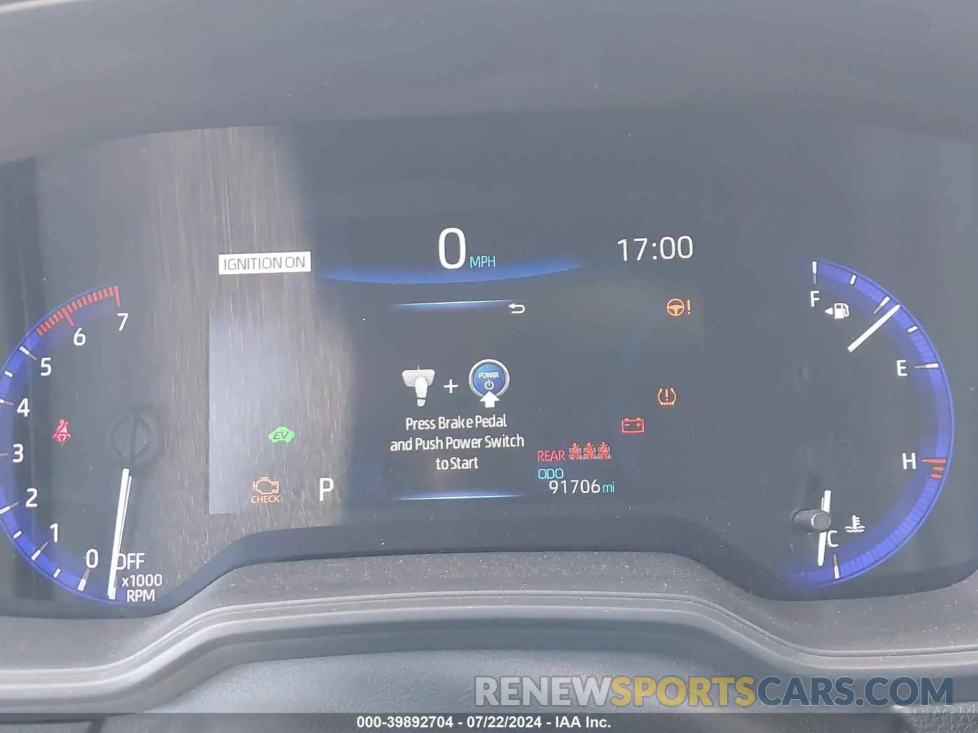 7 fotografías del automóvil dañado JTDEAMDE8MJ002658 TOYOTA COROLLA 2021