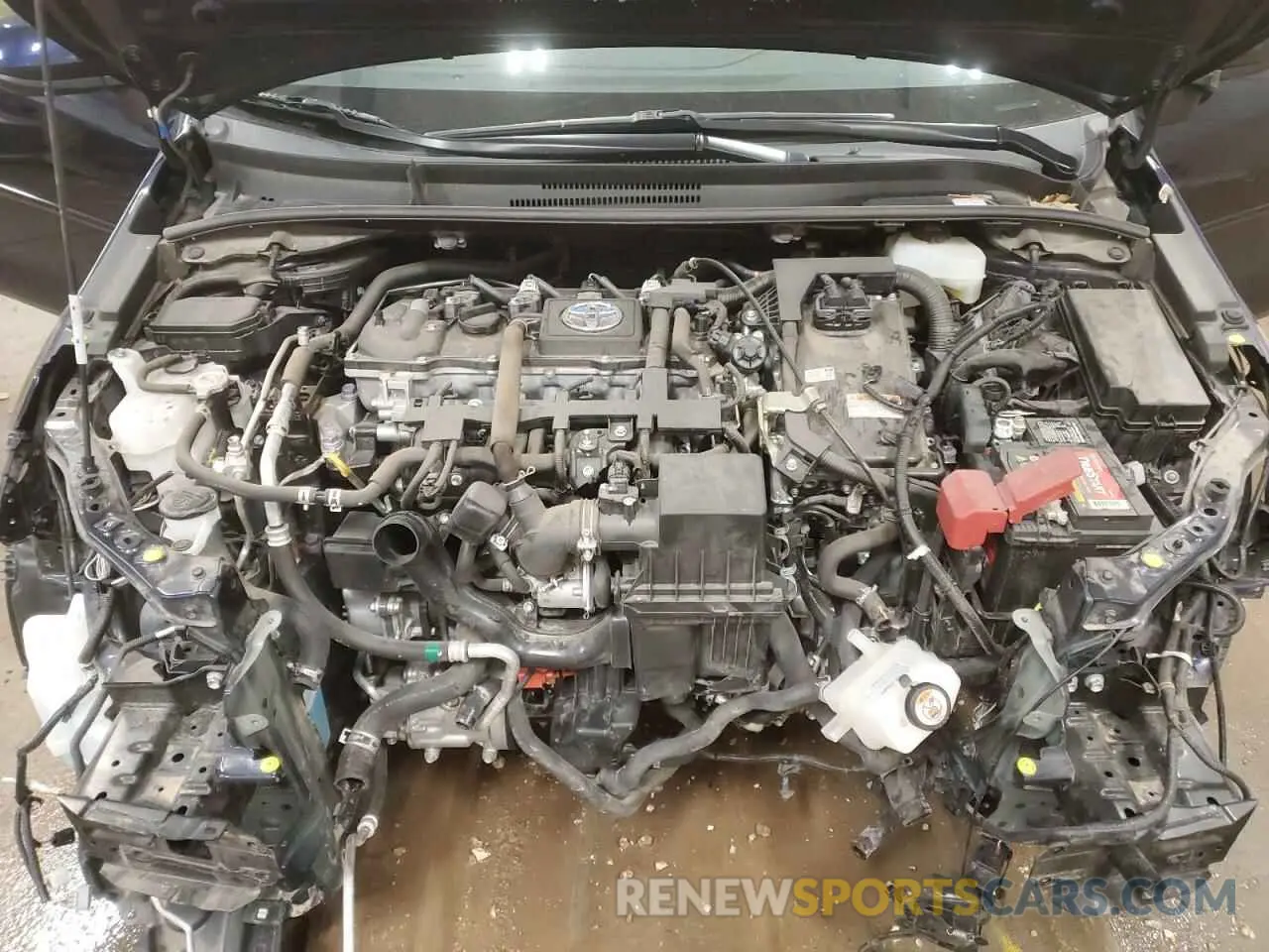 11 fotografías del automóvil dañado JTDEAMDE8MJ004670 TOYOTA COROLLA 2021
