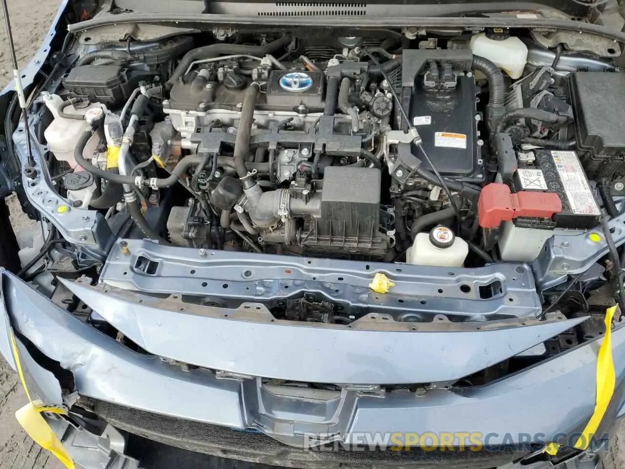 11 fotografías del automóvil dañado JTDEAMDE8MJ007794 TOYOTA COROLLA 2021