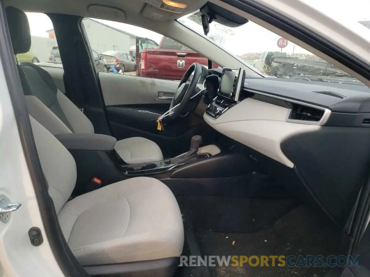 5 fotografías del automóvil dañado JTDEAMDE8MJ018634 TOYOTA COROLLA 2021