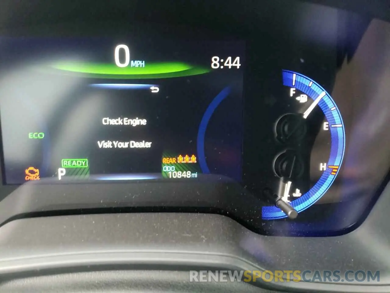 8 fotografías del automóvil dañado JTDEAMDE8MJ018634 TOYOTA COROLLA 2021