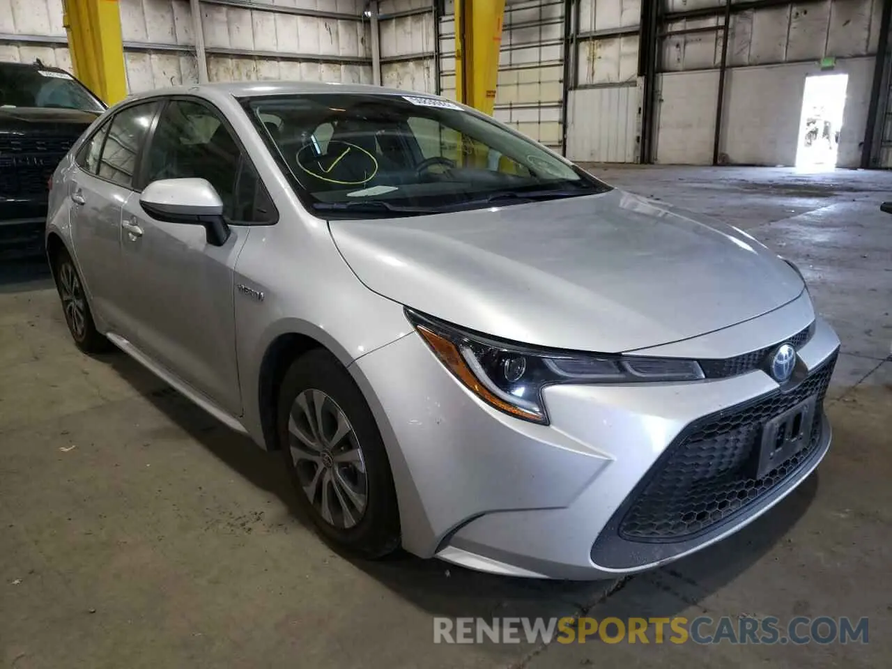 1 fotografías del automóvil dañado JTDEAMDE8MJ025339 TOYOTA COROLLA 2021