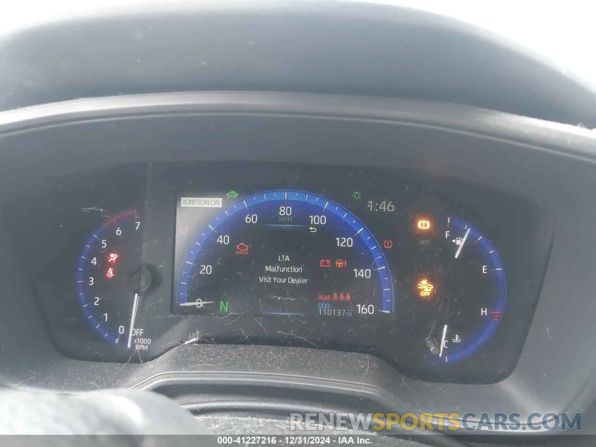7 fotografías del automóvil dañado JTDEAMDE8MJ027284 TOYOTA COROLLA 2021