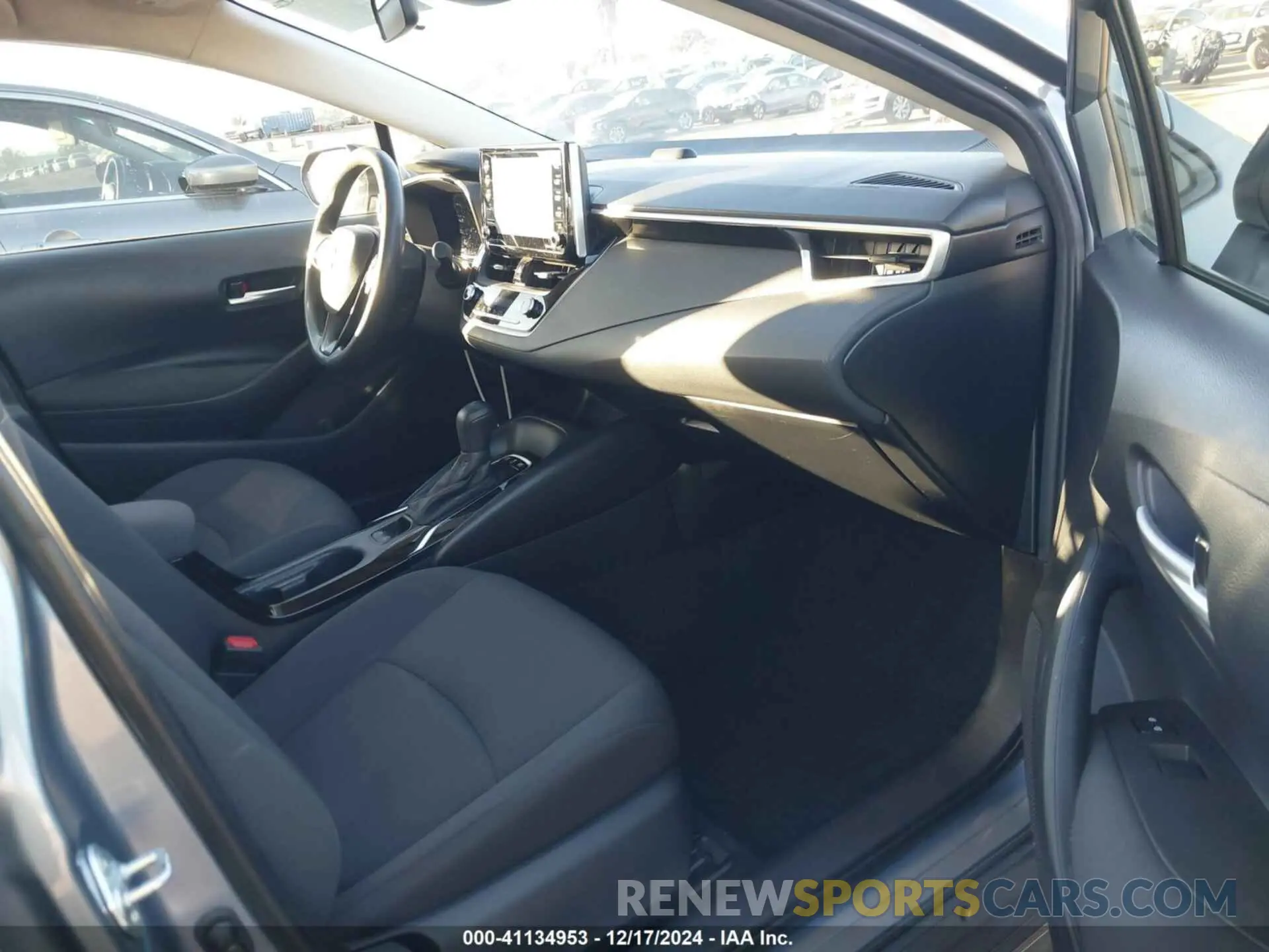 5 fotografías del automóvil dañado JTDEAMDE8MJ027723 TOYOTA COROLLA 2021