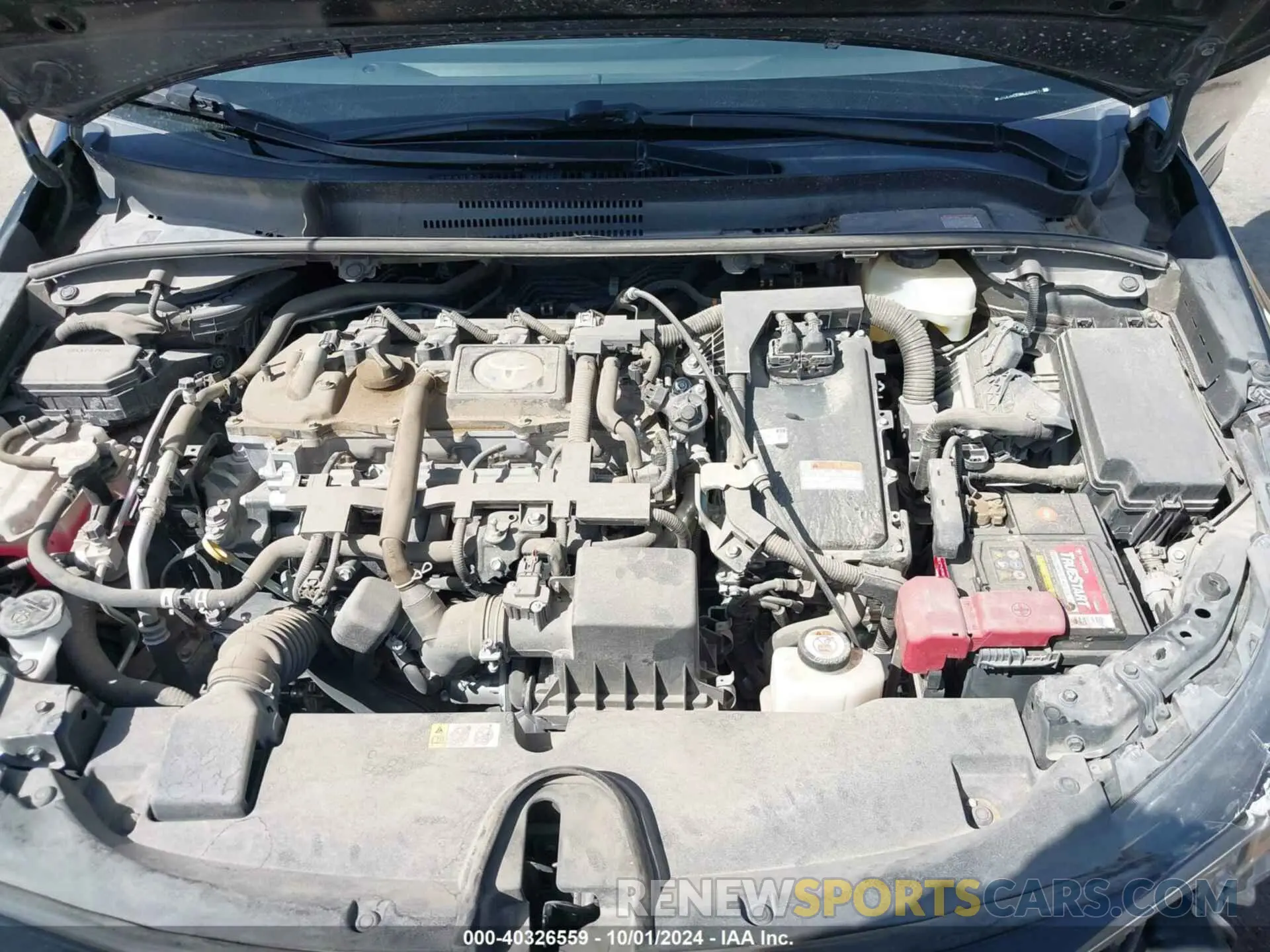 10 fotografías del automóvil dañado JTDEAMDE8MJ033411 TOYOTA COROLLA 2021