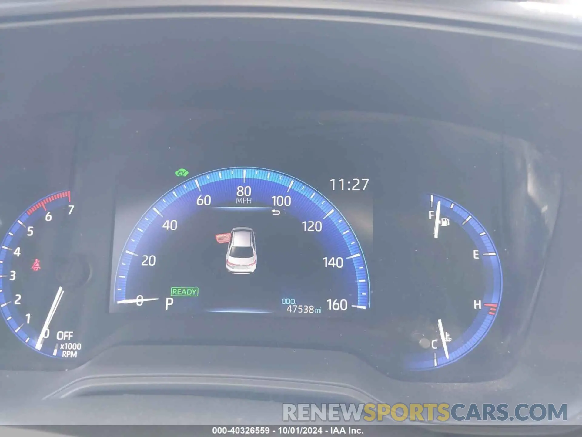 7 fotografías del automóvil dañado JTDEAMDE8MJ033411 TOYOTA COROLLA 2021