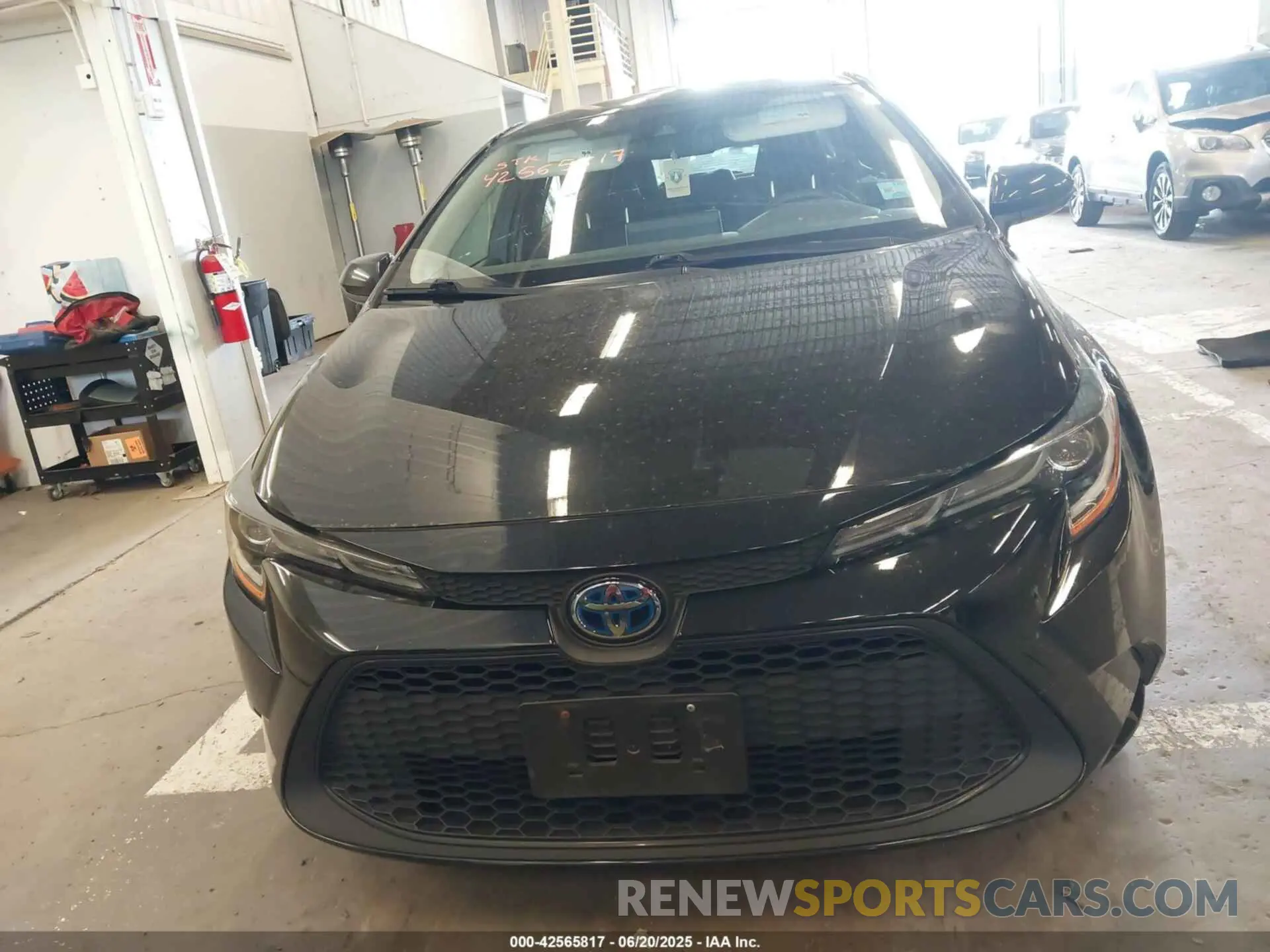 12 fotografías del automóvil dañado JTDEAMDE9MJ000577 TOYOTA COROLLA 2021