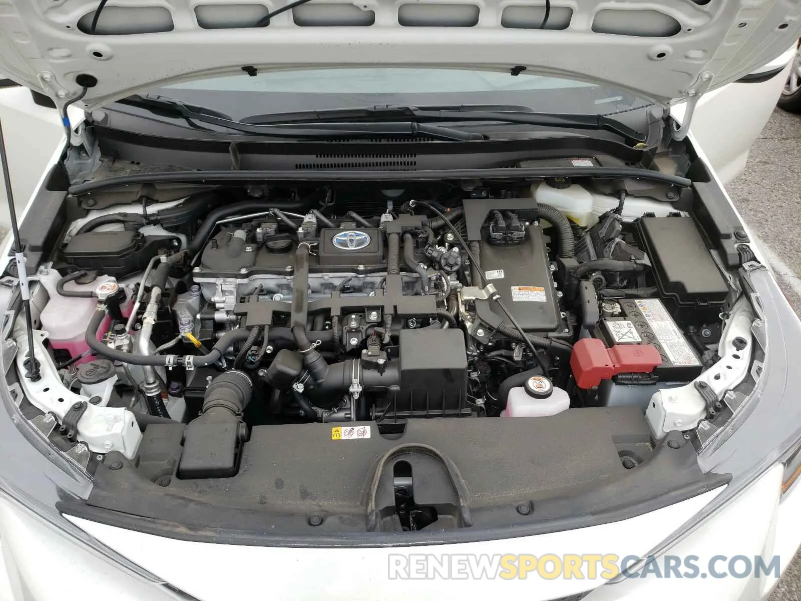 7 fotografías del automóvil dañado JTDEAMDE9MJ004662 TOYOTA COROLLA 2021