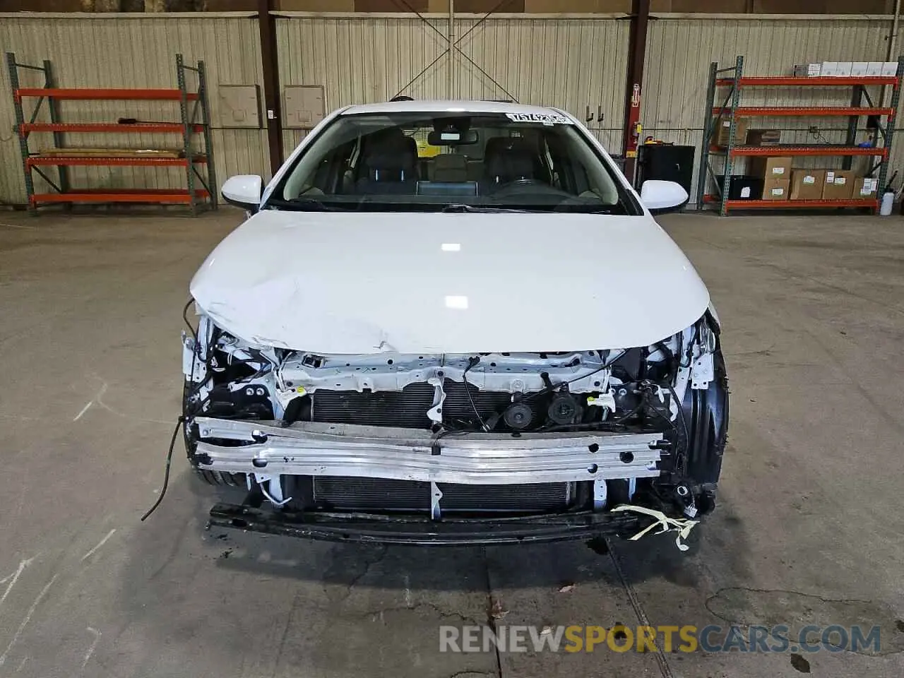 5 fotografías del automóvil dañado JTDEAMDE9MJ011238 TOYOTA COROLLA 2021