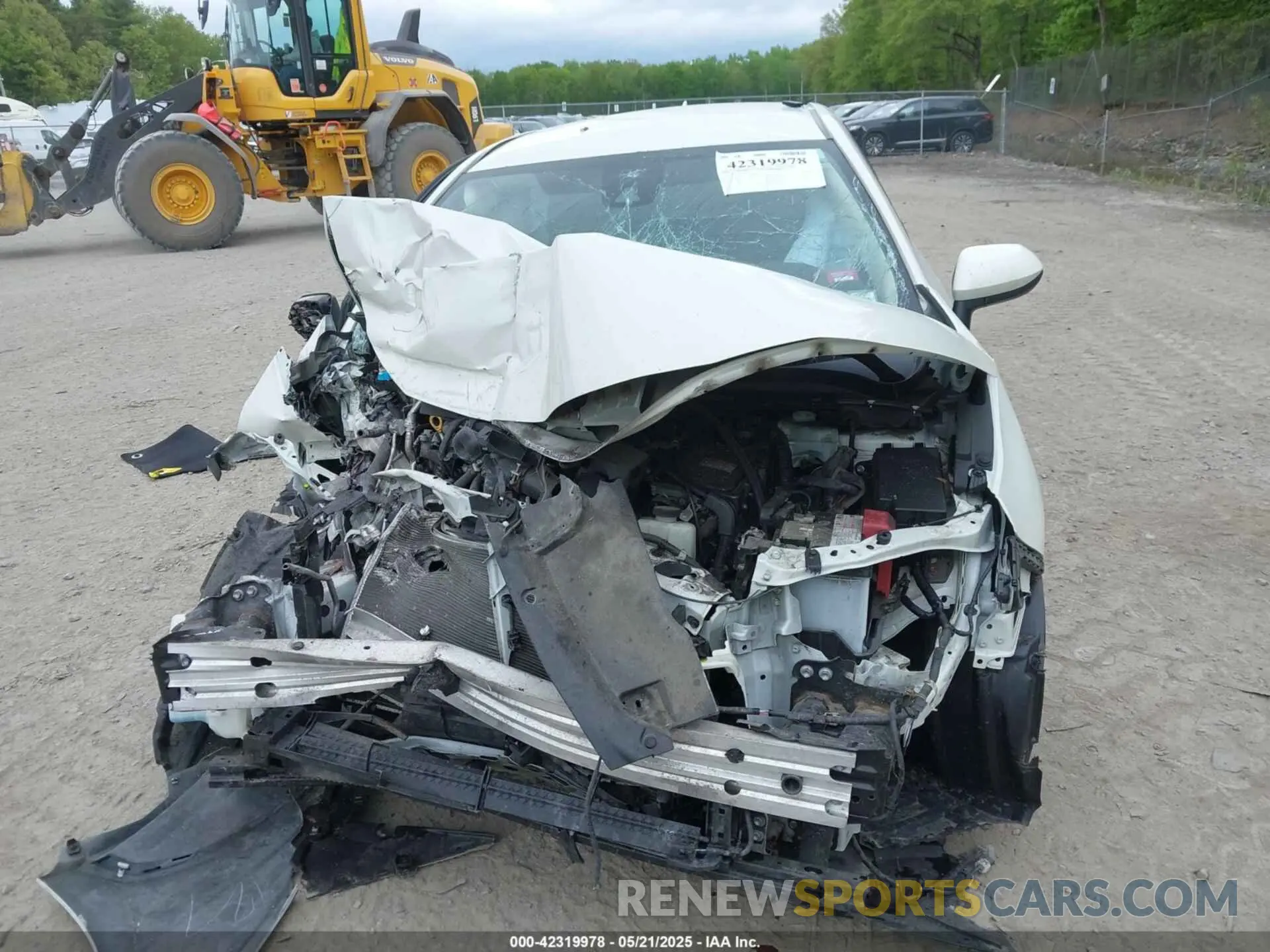 6 fotografías del automóvil dañado JTDEAMDE9MJ015046 TOYOTA COROLLA 2021