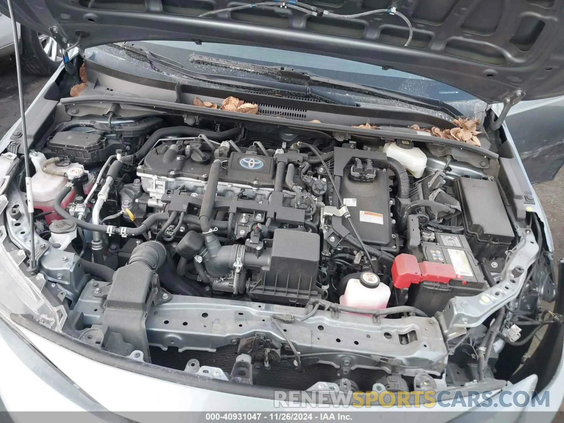10 fotografías del automóvil dañado JTDEAMDE9MJ028086 TOYOTA COROLLA 2021