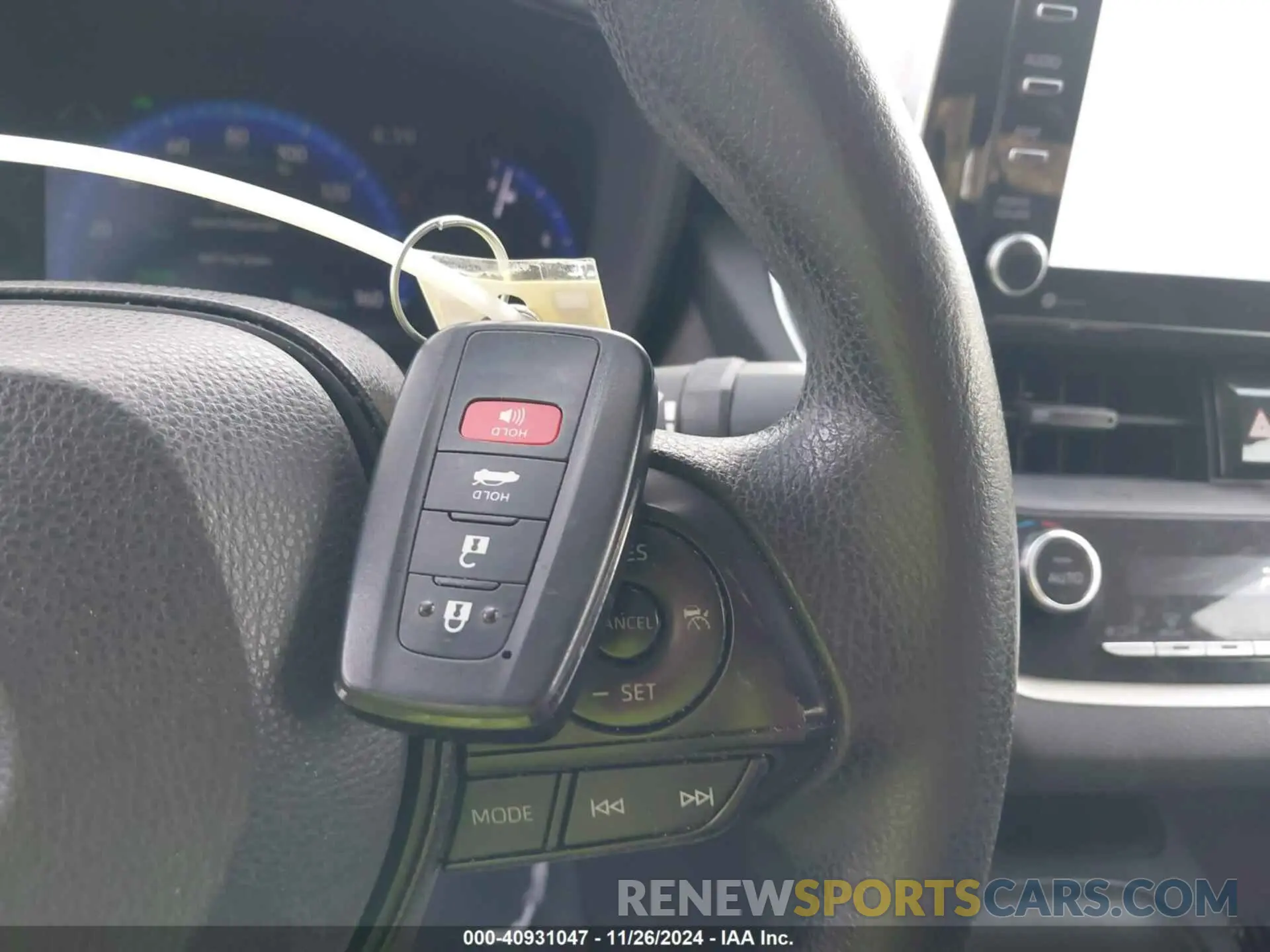 11 fotografías del automóvil dañado JTDEAMDE9MJ028086 TOYOTA COROLLA 2021