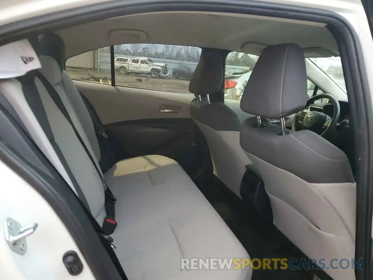 10 fotografías del automóvil dañado JTDEAMDE9MJ032686 TOYOTA COROLLA 2021
