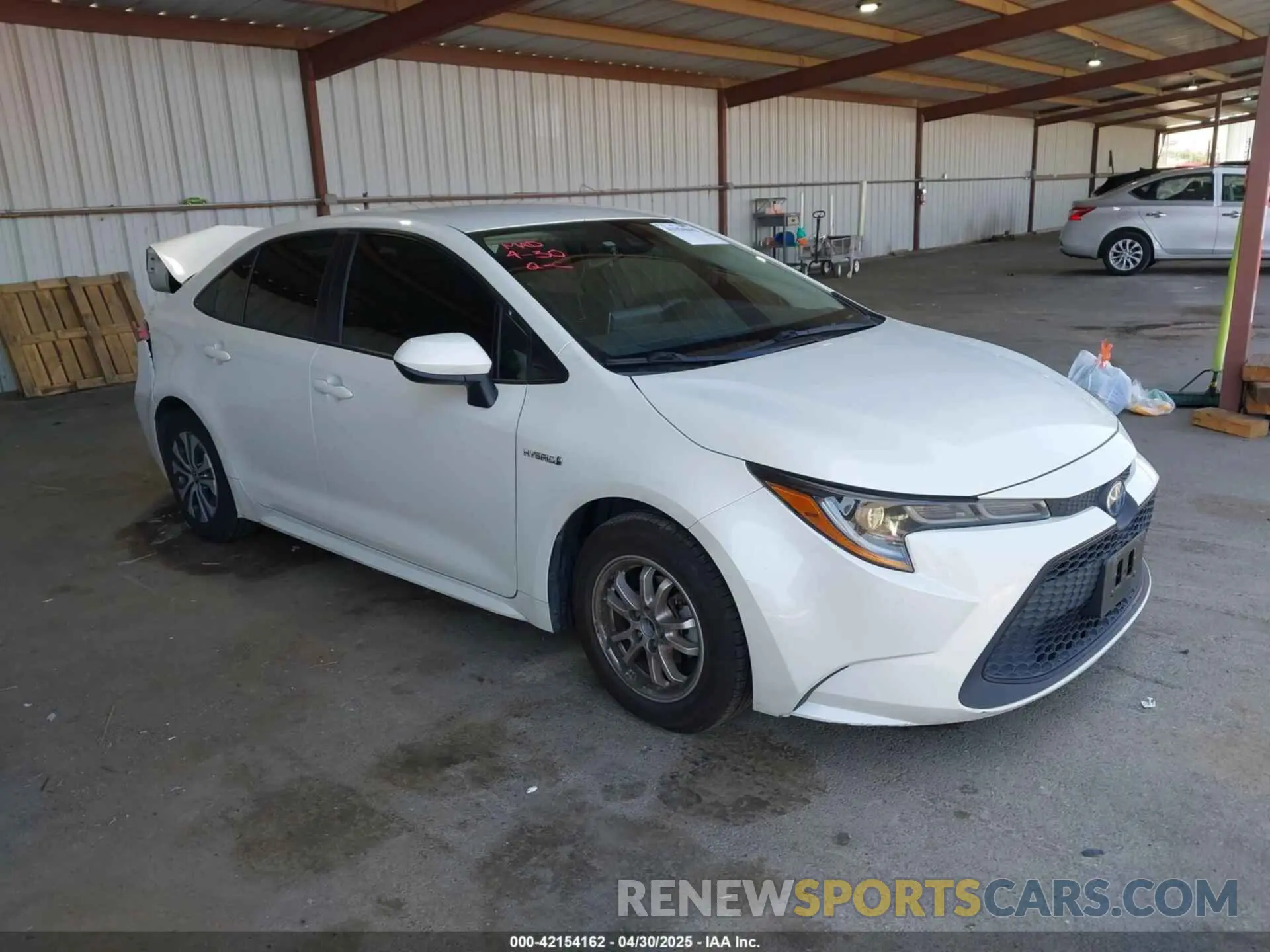 1 fotografías del automóvil dañado JTDEAMDEXMJ007022 TOYOTA COROLLA 2021