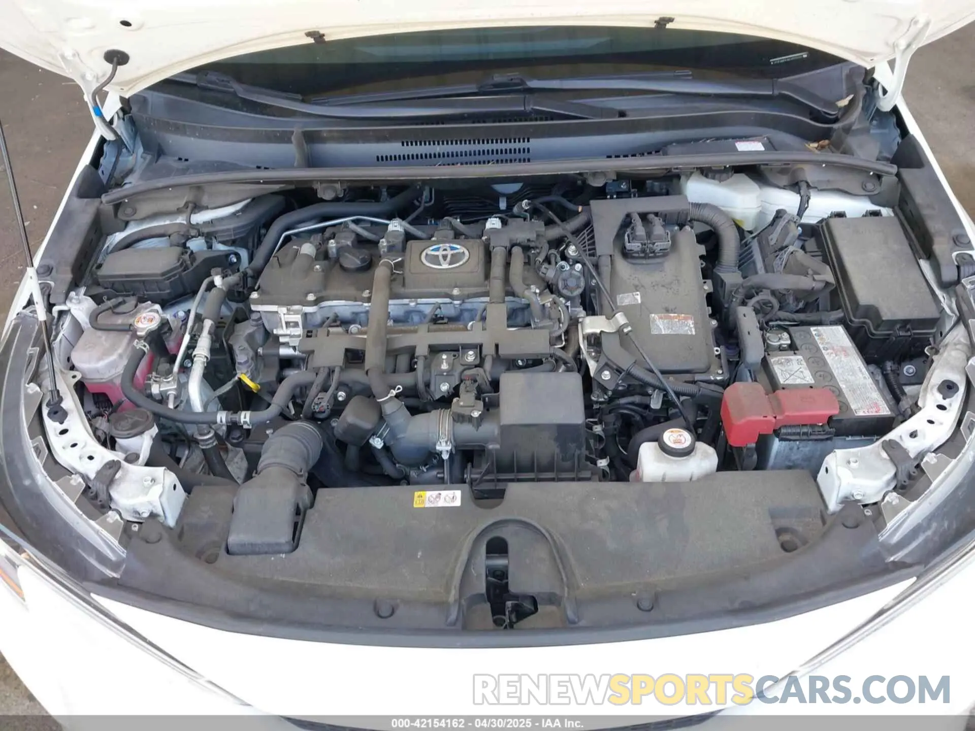10 fotografías del automóvil dañado JTDEAMDEXMJ007022 TOYOTA COROLLA 2021