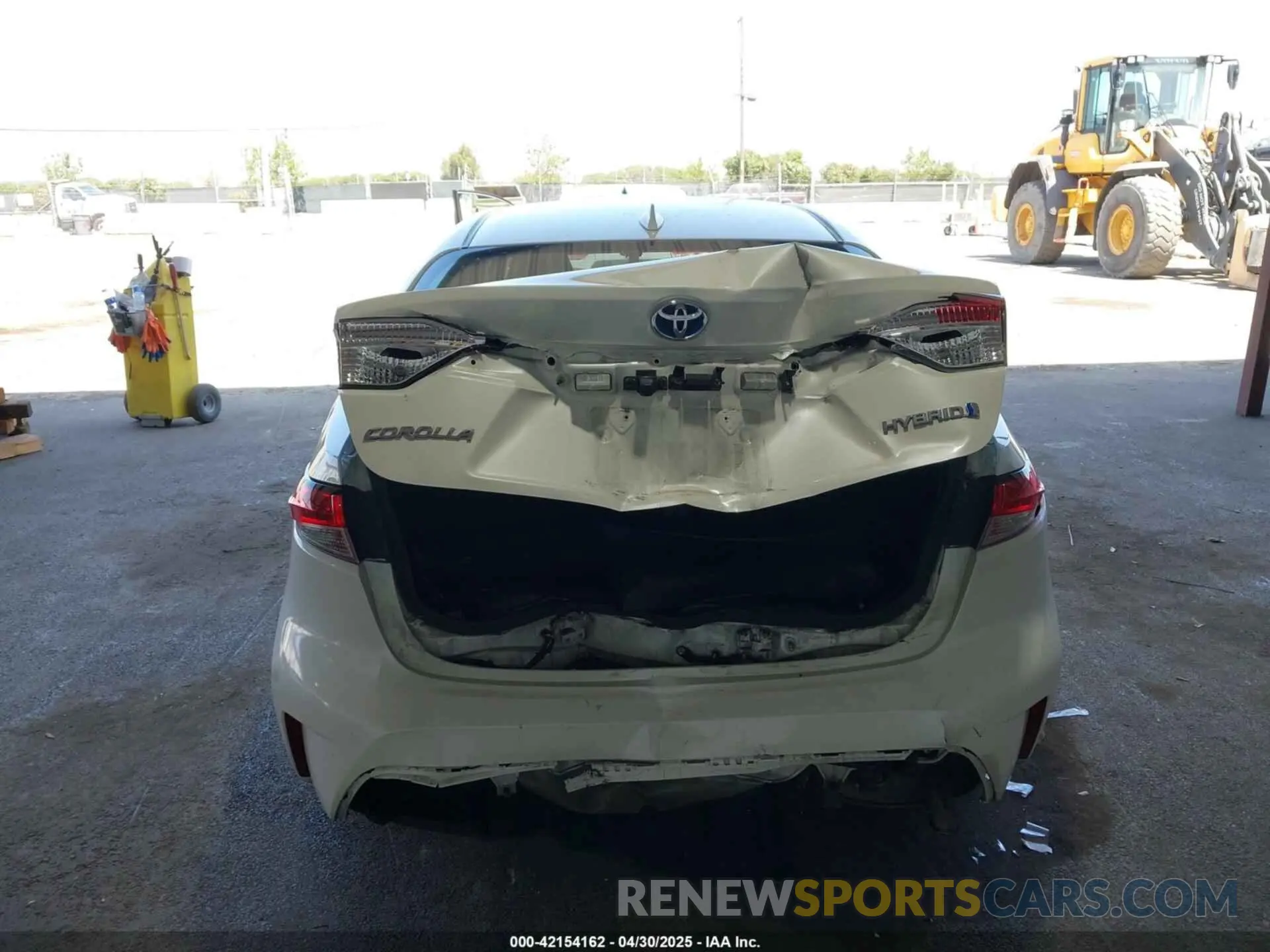 6 fotografías del automóvil dañado JTDEAMDEXMJ007022 TOYOTA COROLLA 2021
