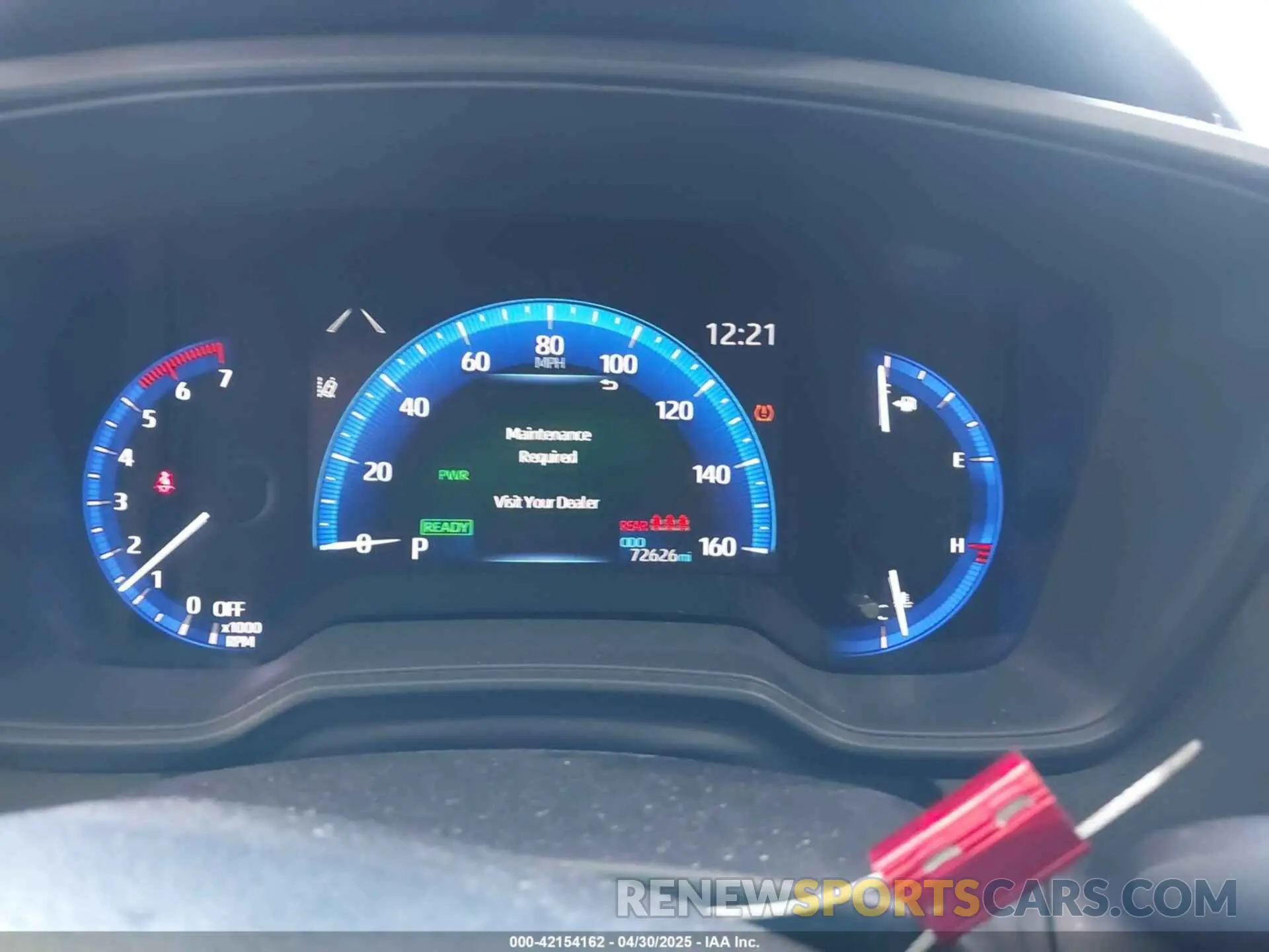 7 fotografías del automóvil dañado JTDEAMDEXMJ007022 TOYOTA COROLLA 2021