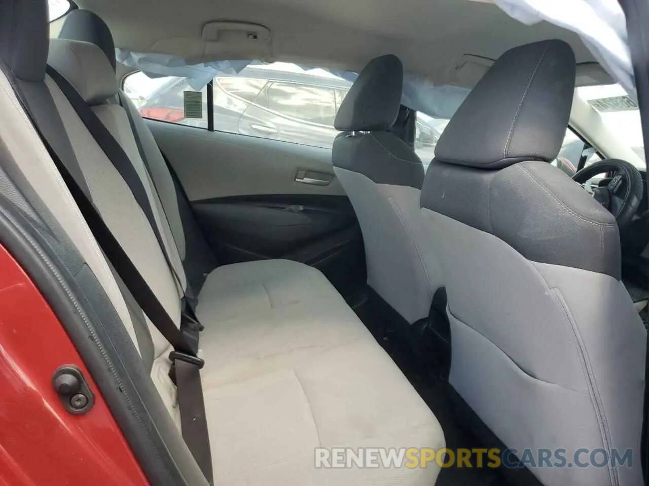10 fotografías del automóvil dañado JTDEAMDEXMJ009238 TOYOTA COROLLA 2021
