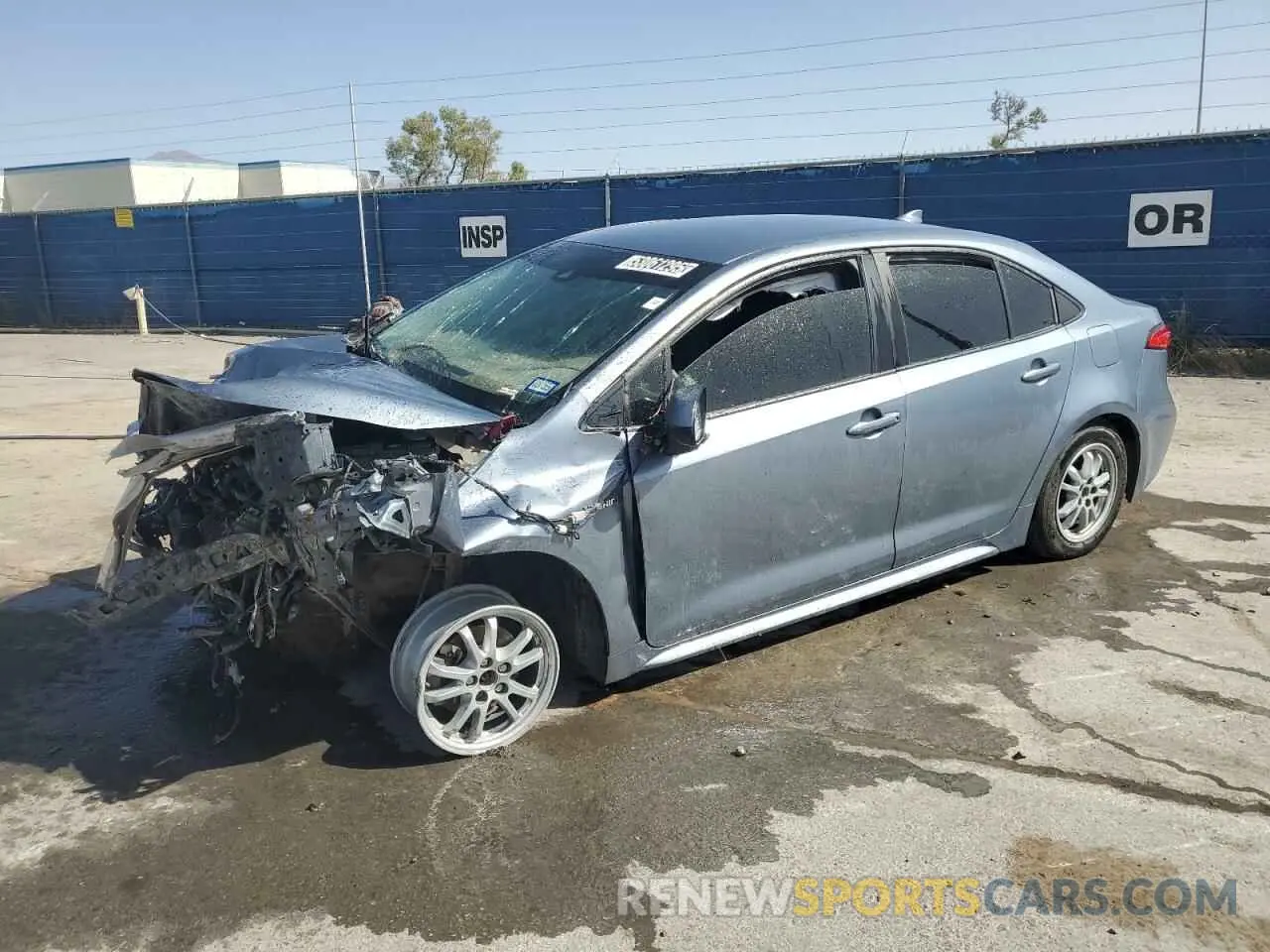 1 fotografías del automóvil dañado JTDEAMDEXMJ010552 TOYOTA COROLLA 2021