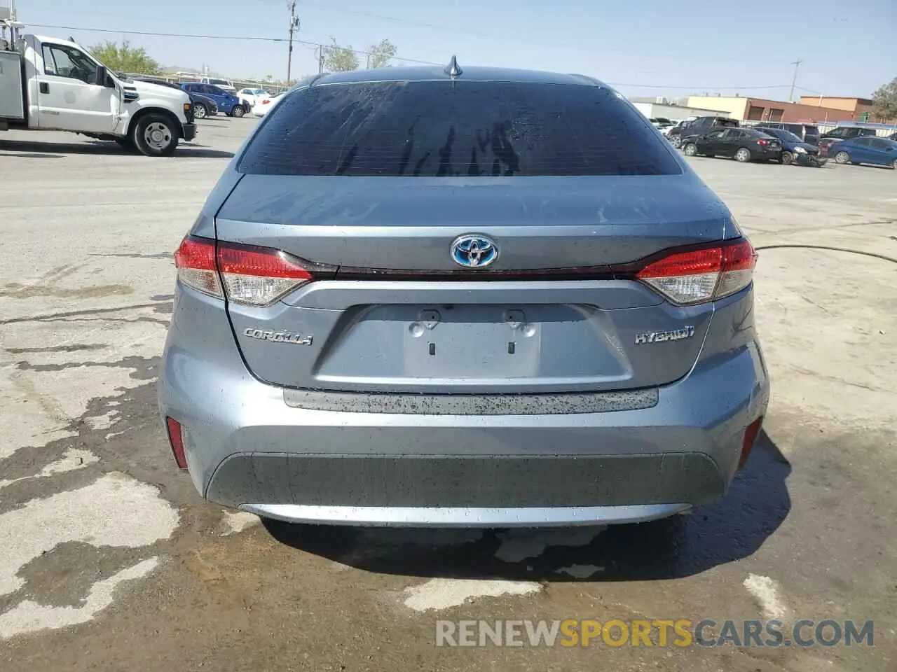 6 fotografías del automóvil dañado JTDEAMDEXMJ010552 TOYOTA COROLLA 2021