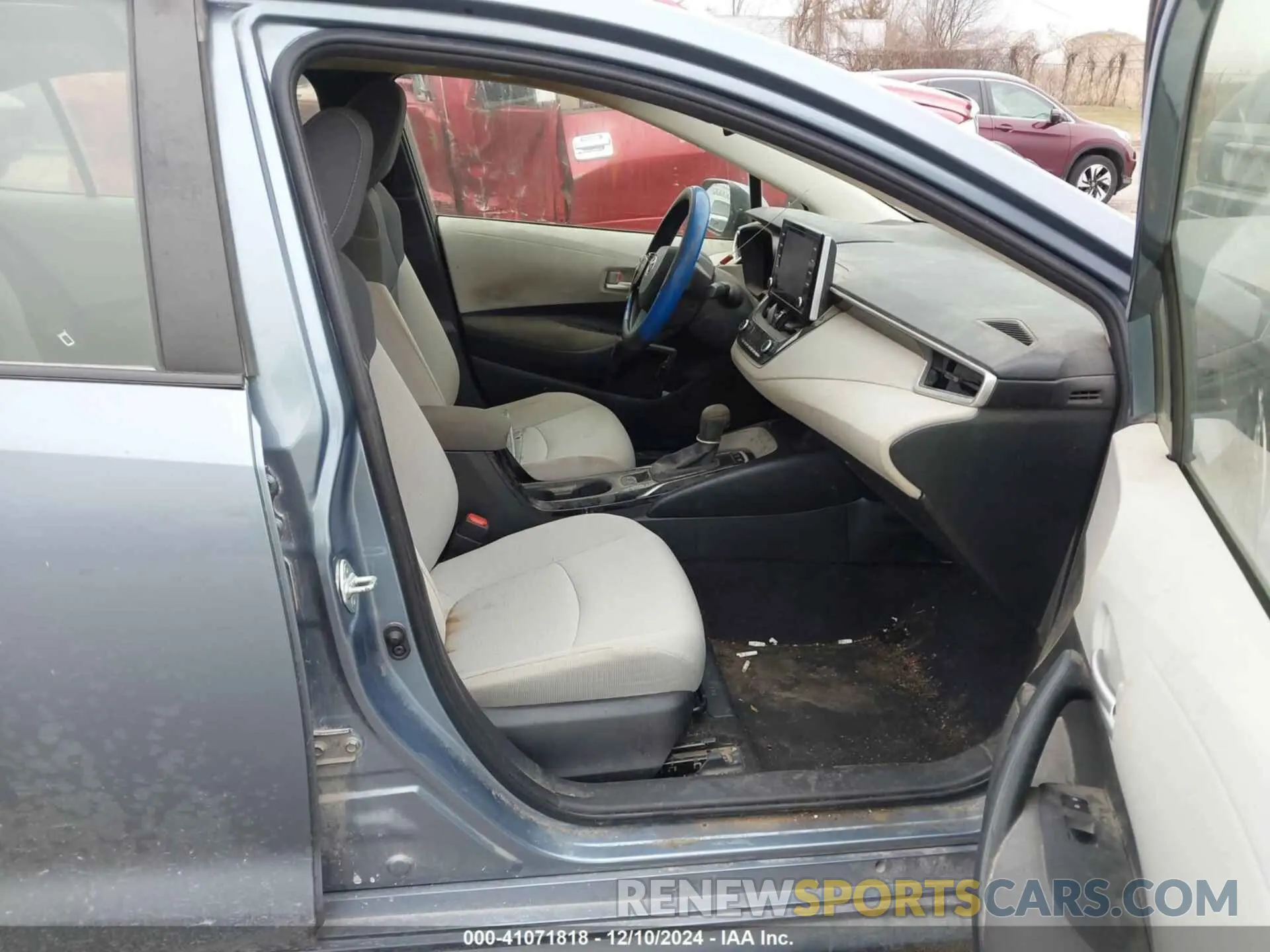 5 fotografías del automóvil dañado JTDEAMDEXMJ022054 TOYOTA COROLLA 2021