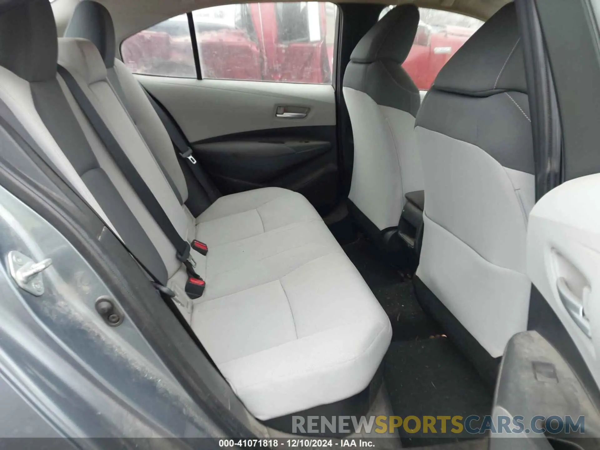 8 fotografías del automóvil dañado JTDEAMDEXMJ022054 TOYOTA COROLLA 2021