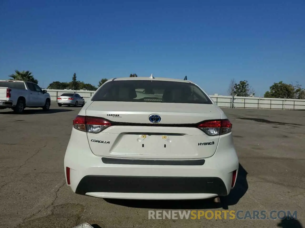 6 fotografías del automóvil dañado JTDEAMDEXMJ026945 TOYOTA COROLLA 2021