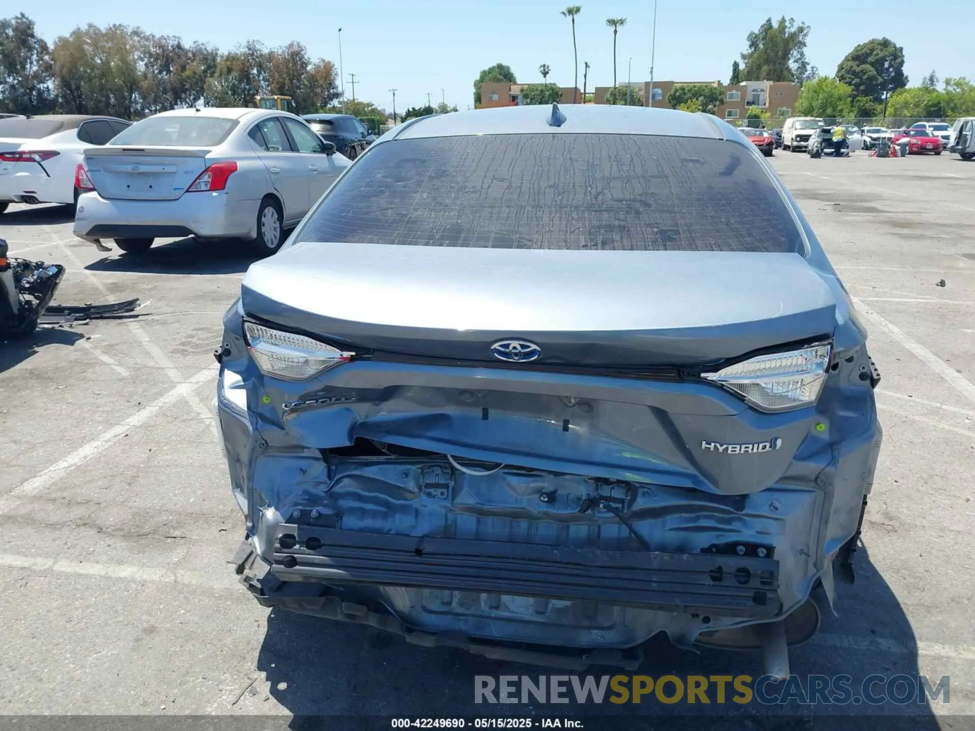 16 fotografías del automóvil dañado JTDEAMDEXMJ027822 TOYOTA COROLLA 2021