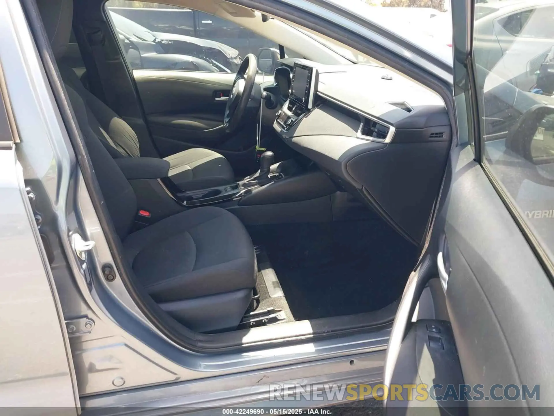 5 fotografías del automóvil dañado JTDEAMDEXMJ027822 TOYOTA COROLLA 2021