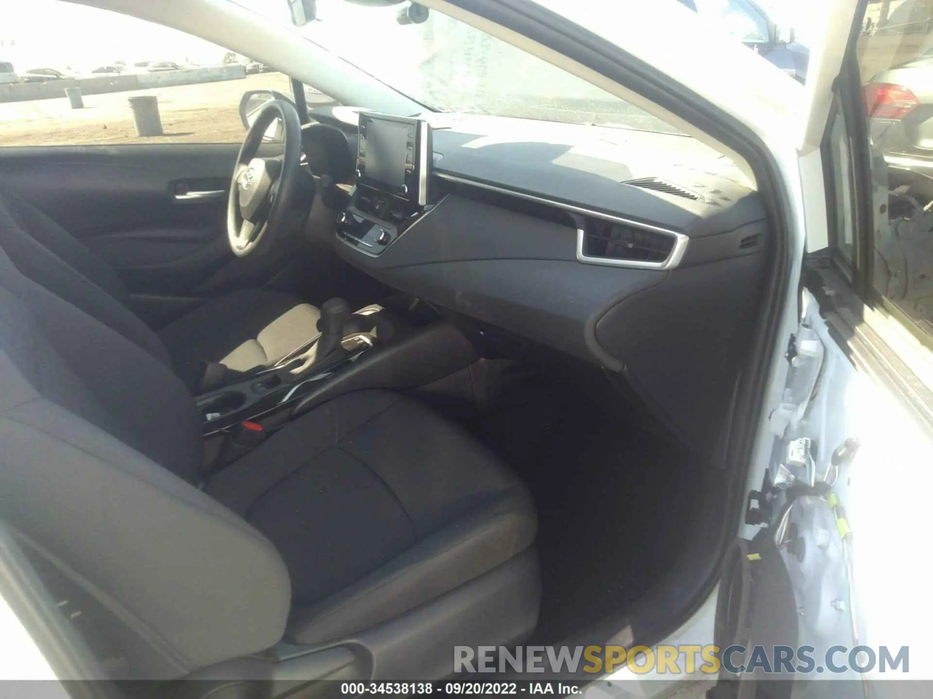 5 fotografías del automóvil dañado JTDEAMDEXMJ028064 TOYOTA COROLLA 2021