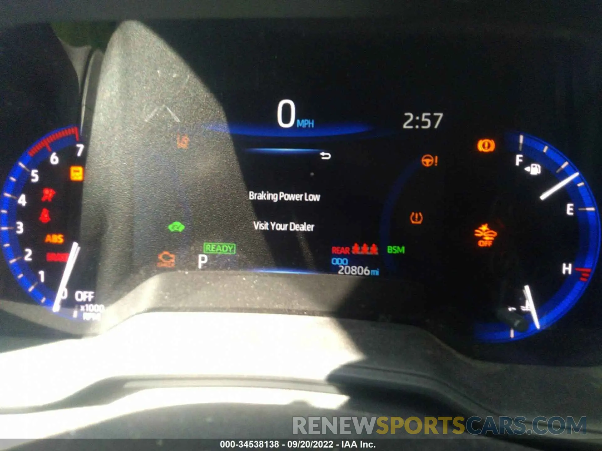 7 fotografías del automóvil dañado JTDEAMDEXMJ028064 TOYOTA COROLLA 2021